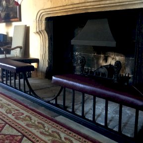 Fireplace Surround Incorporating Seating