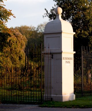 Rushmore Park gates